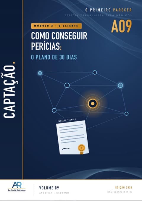 Capa A09 — Como conseguir perícias — O Plano de 30 Dias